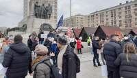 Sute de ieșeni au participat la o manifestație în Piața Unirii, în semn de solidaritate cu Ucraina (VIDEO)