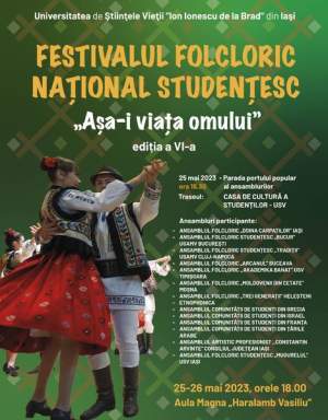 Festivalul Folcloric Studențesc cu participare internațională la USV Iași are premiere remarcabile pentru comunitate