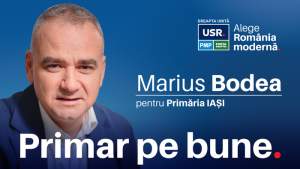 Marius Bodea (USR Iași): De ce să votezi pe unul care merge sigur la pușcărie?