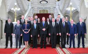 Ședință informală de Guvern la Palatul Victoria: participă președintele Klaus Iohannis, premierul Ludovic Orban și noii miniștri