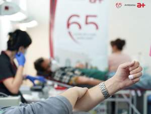 Voluntarii Antibiotice Iași donează sânge la cea de-a 20-a acțiune de donare organizată de companie