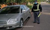 Cetățean german prins de polițiștii de frontieră ieșeni la volan, deși avea permisul de conducere suspendat