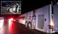 Autocar cu 60 de persoane la bord, plecat din Iași spre Lyon, implicat într-un accident grav: un tânăr de 20 de ani a murit