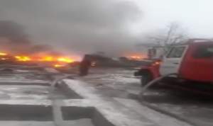Avion cargo turcesc, prăbușit într-o zonă rezidențială din Kirghizstan: 32 de morți (VIDEO)