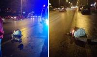 Om al străzii beat pulbere, lovit de mașină în Nicolina