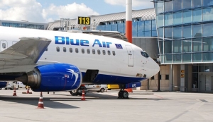 Blue Air începe operarea a trei zboruri zilnice între Iaşi şi Bucureşti