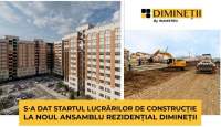Au fost demarate lucrările de construcție la ansamblul rezidențial DIMINEȚII din Iași