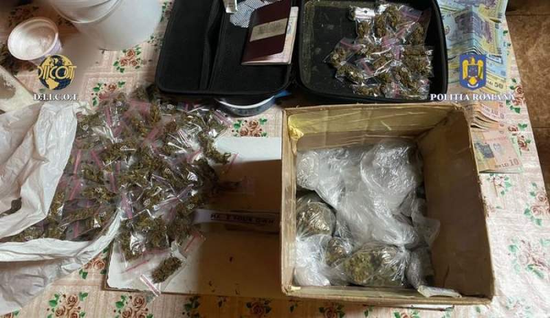 Percheziții în Pitești și Mioveni, în două dosare de trafic de droguri: patru suspecți, arestați preventiv
