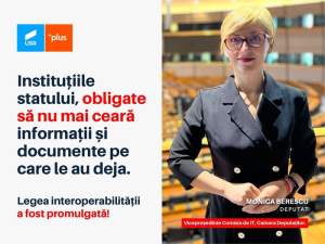 Monica BERESCU (USR Iași): Legea interoperabilității a fost promulgată!
