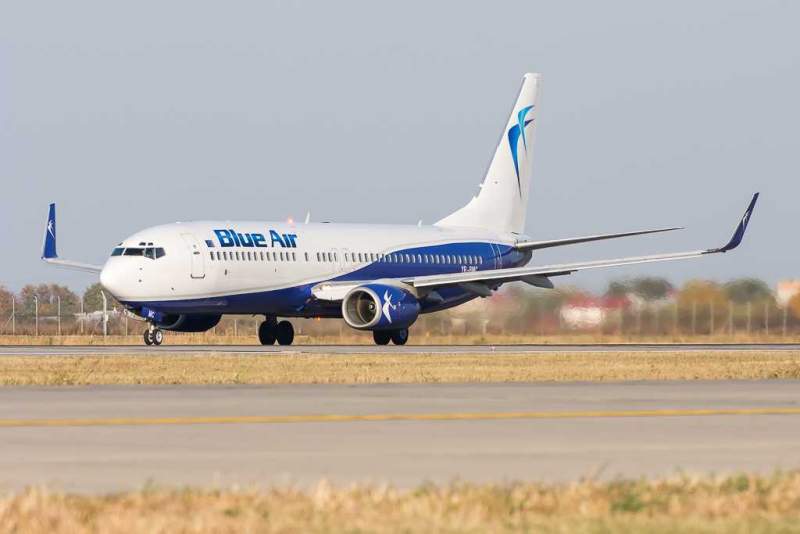 ANPC: Blue Air a anulat 11.289 de zboruri în ultimul an din 178.405 rezervări. Sumele plătite depășesc 66 milioane de lei