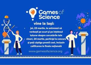 Cum poți comunica ȘTIINȚA PUBLICULUI LARG? &quot;Games of Science&quot; la Iași