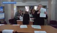 Cum se numără voturile la alegerile din auto-proclamata Republică Donețk. Imagini virale pe rețelele sociale (VIDEO)