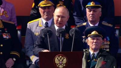 Vladimir Putin, de Ziua Victoriei: Occidentul se pregătea să ne invadeze pământul, inclusiv Crimeea