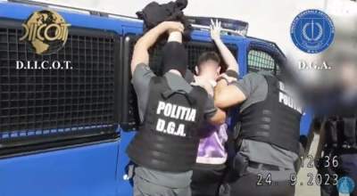 Bucureștean reținut după ce ar fi încercat să ofere mită unui jandarm care îl prinsese cu ketamină (VIDEO)
