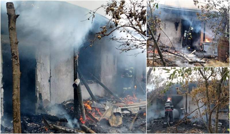 Un bărbat din Botoșani a murit, iar tatăl lui a ajuns la spital cu arsuri, după ce locuința le-a fost cuprinsă de flăcări. Focul, pus intenționat