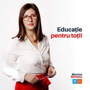 Monica Berescu (USR PLUS): Principiile pe care vom reconstrui sistemul educațional