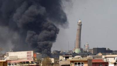 Disperare: ISIS a aruncat în aer moscheea în care și-a proclamat califatul