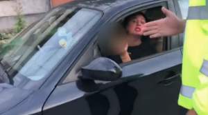 Șoferiță către polițist, după ce a fost prinsă băută la volan: „Băi, tâmpitule, nu sunt beată! Sunt persoană publică!” (VIDEO)