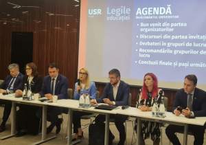 USR îi cere președintelui Iohannis să retrimită Legile Educației în Parlament