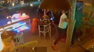 Bătaie într-un bar din Balș încheiată cu focuri de armă (VIDEO)