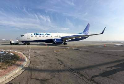 Blue Air suspendă până pe 12 septembrie zborurile din România