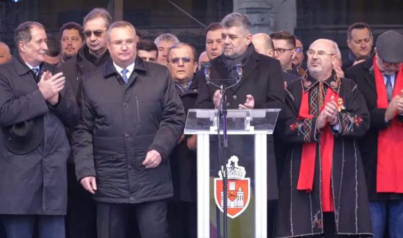 Nicolae Ciucă și Marcel Ciolacu, huiduiți la Iași. Liderul PSD: „Eu chiar vă iubesc” (VIDEO)
