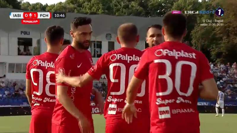 Poli Iași, înfrângere pe teren propriu cu FC Hermannstadt, în Superligă: 1 - 3 (VIDEO)