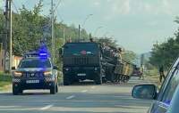 Un tanc a căzut de pe o platformă într-o localitate din Bacău. Un civil a provocat incidentul