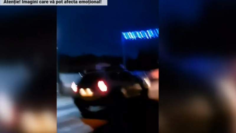 Imagini din timpul urmăririi cu focuri de armă din Tulcea, în care un copil de 13 ani a fost rănit (VIDEO)