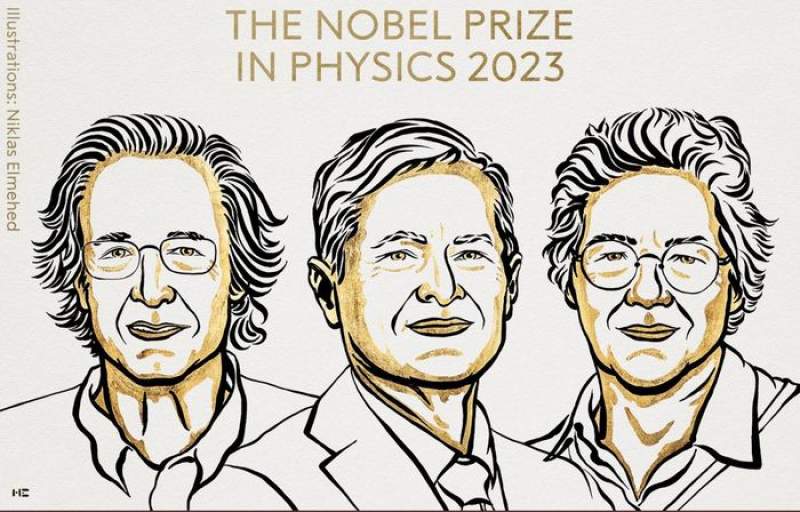 Premiul Nobel pentru Fizică 2023, câștigat de trei savanți care au folosit lumina pentru a studia dinamica electronilor în materie