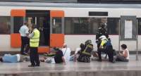 Accident grav de tren în Gara „Franța” din Barcelona: 48 de persoane rănite