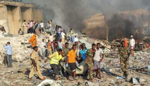 Cutremurător: peste 200 de morți în atentatul cu mașină-capcană de ieri, din Somalia