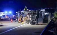 Accident cu 9 victime, între care și români, în Austria. Un microbuz și o dubă s-au răsturnat (VIDEO)