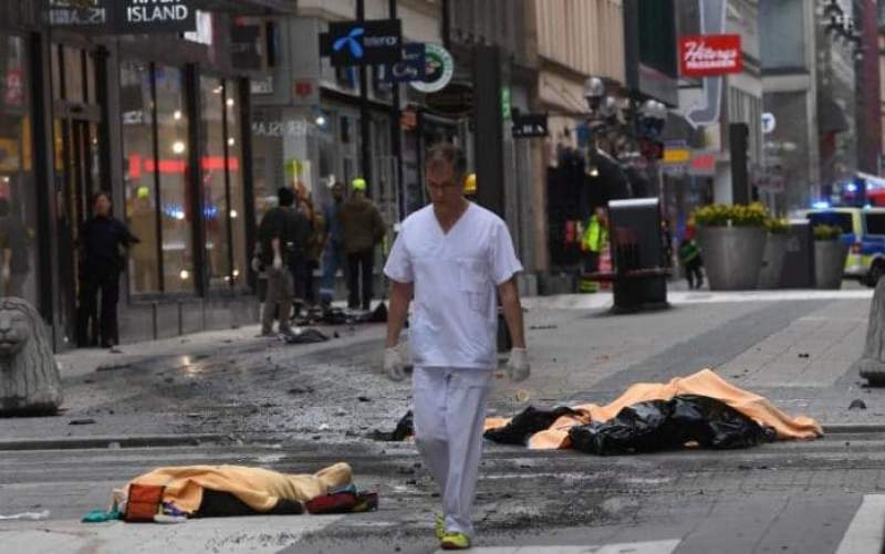Atac terorist la Stockholm: un suspect a fost arestat. Autorul principal al atacului încă este liber