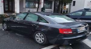 Audi A6 căutat de autoritățile franceze, depistat la controlul de frontieră