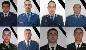 Cei opt militari morți în tragedia aviatică de la Constanța vor fi înmormântați astăzi