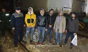 „Marfă” pentru Vest: cinci sirieni ascunși într-un marfar, depistați la Giurgiu