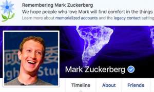 GAFĂ de proporții: Mark Zuckerberg, declarat MORT chiar de Facebook