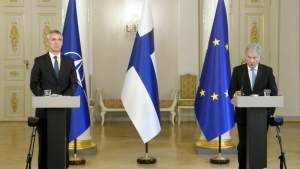 Finlanda va deveni oficial membră NATO, marți. Stoltenberg: Este o săptămână istorică