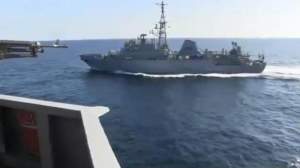 Confruntare în Marea Arabiei: o navă militară rusă s-a apropiat „în mod agresiv” de un distrugător al SUA (VIDEO)