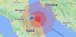 Cutremur de 5,7 grade în largul orașului italian Rimini