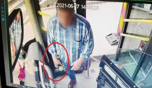 Șoferul CTP Iași care a accidentat o adolescentă, surprins cu PET-ul de bere în mână, înainte de intrarea în tură