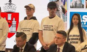 Un nou protest mut al tinerilor social-democrați la adresa primarului Mihai Chirica: „Iașul nu merită un primar cu dosare penale!”