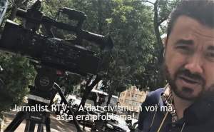 „O să te filmez că arăţi exact ca o vacă&quot;: cameraman RTV, „dialog&quot; cu o tânără care l-a acuzat că a înjurat copii (VIDEO)