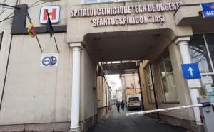 Doi bărbați răniți în timpul bombardamentelor din Kiev, tratați la Spitalul „Sf. Spiridon” din Iași și transferați la un centru din Israel