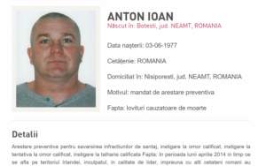 „Împăratul” a fost prins și adus în țară! Ioan Anton, unul dintre cei mai periculoși infractori români, reținut de polițiști