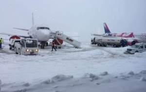 TRAFICUL AERIAN, blocat pe Aeroportul din Iaşi: Nicio cursă nu poate ateriza sau decola