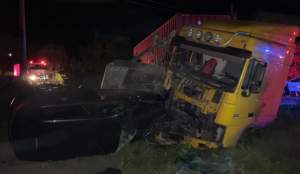 Accident grav în Teleorman: 5 morți și 3 răniți în urma impactului dintre un microbuz din Bulgaria și un TIR