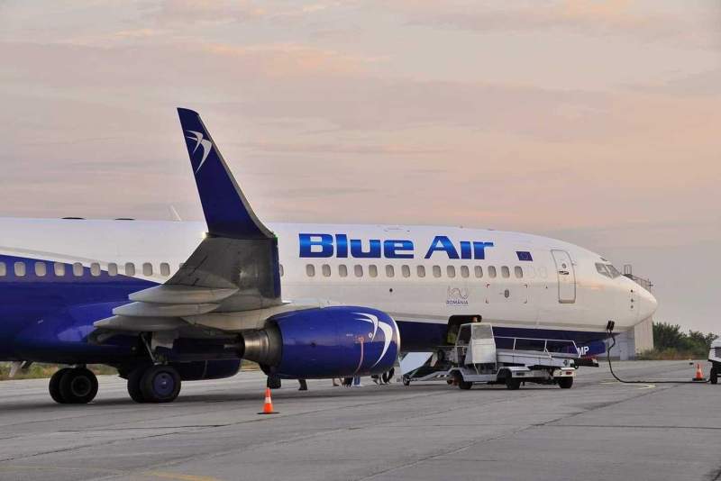 ANPC, amendă record de 2 milioane de euro pentru compania aeriană low-cost Blue Air