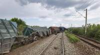 Tren privat de marfă cu vagoane ucrainene care au dus cereale în Portul Constanța, deraiat în Podu Iloaiei